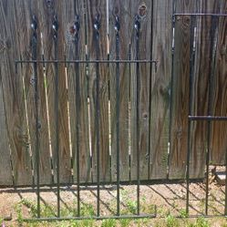 Antique Wrought Iron Fence Panels *100.00 Firm*  Home and Garden Decor Home Security