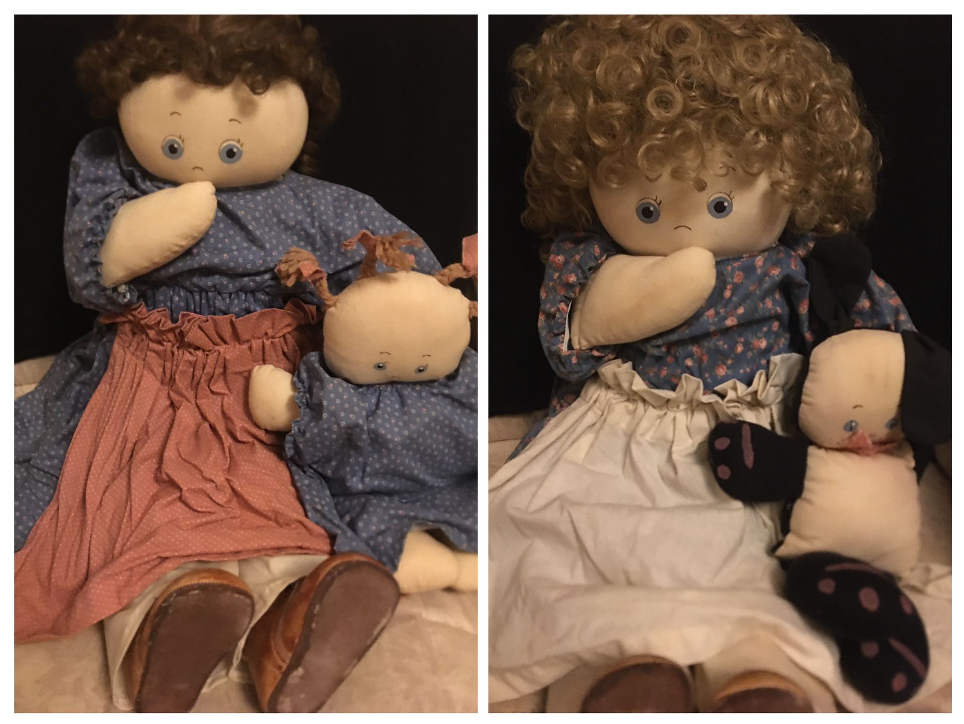 2 Vintage Limited Edition Jan Shackelford Dolls - Margaret Ann & Lessie Mae - $95.00 Each