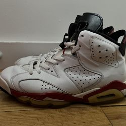 Air Jordan 6 Retro White Infrared (2010) – Size 9