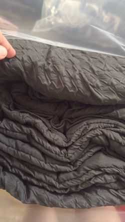 Black king comforter