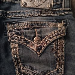 Miss Me Jeans Mid-Rise Boot Size 26
