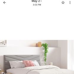 Queen Upholstered Bed frame 