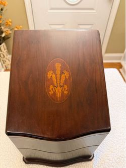 Antique Mahogany Knife Box