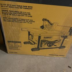 Dewalt Table Saw With Table Stand 