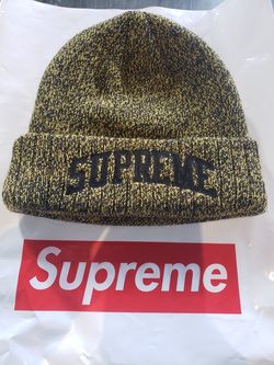 Supreme New Era Yellow Arc Logo Beanie for Sale in Seattle, WA