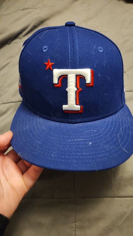 Texas Rangers New Era 59FIFTY MLB 2023 All Star Game Dark Royal Fitted Hat 7 1/4