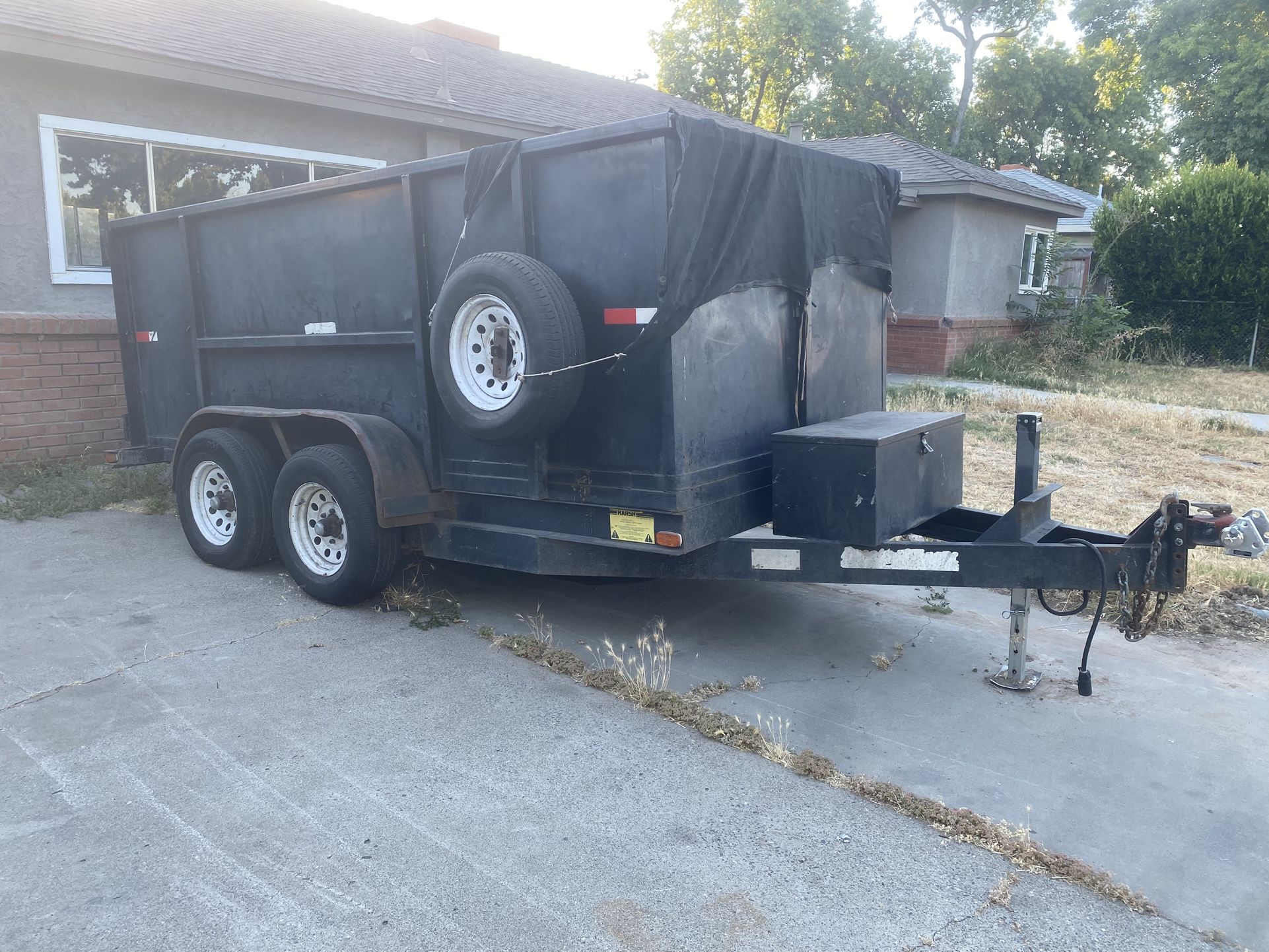 Dump Trailer Hydraulic 15k Rating