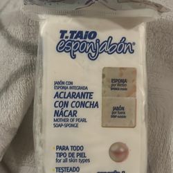 Esponjabon T. Taio Mother Of Pearl Sponge (Concha Nacar)