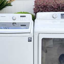 Samsung washer electric dryer  large capacity