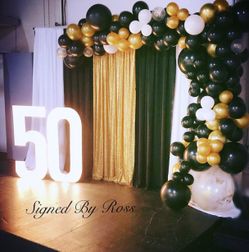 Balloon Garlands baby shower anniversary