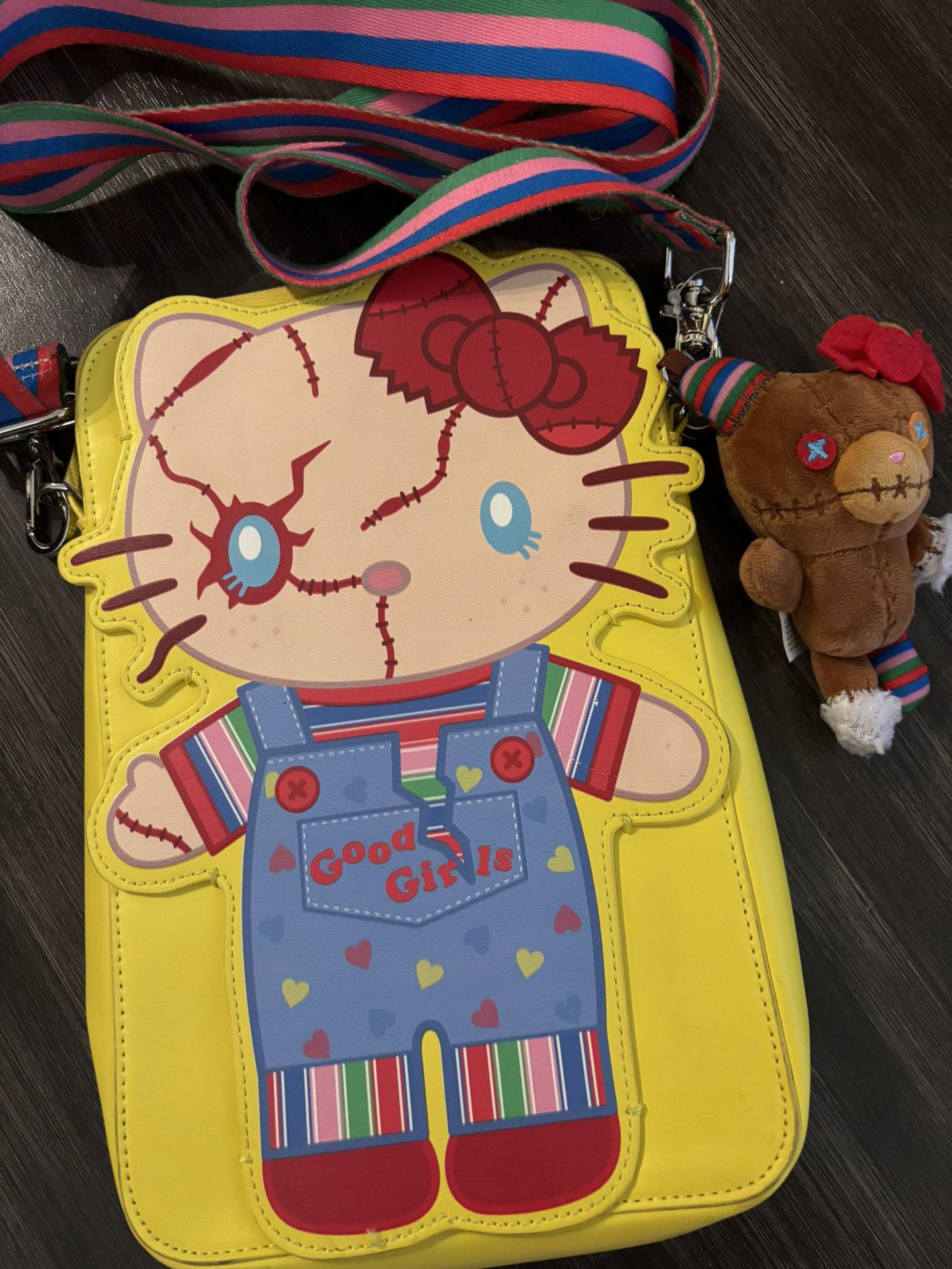 New Hello Kitty Chucky Crossbody Purse