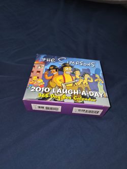 The Simpsons 2010 365 Calander Brand New