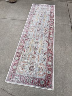 Colorful Bohemian Style Runner Rug (2’6”x8’)