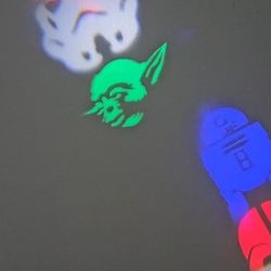 Star Wars, Whirl-A-Motion, Light Show Projection, Disney