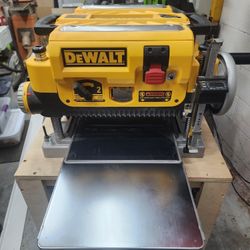 Dewalt Planer and Ridgid Jointer