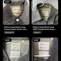 Helmut Lang Vintage Classic Denim Jacket 