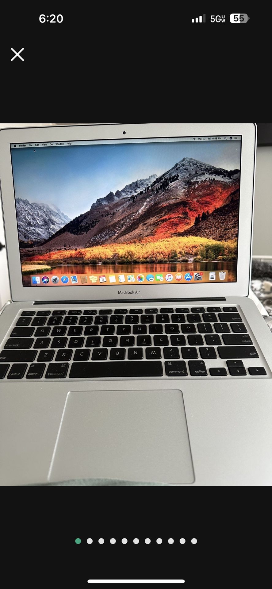 2 Apple MacBook Air Laptops