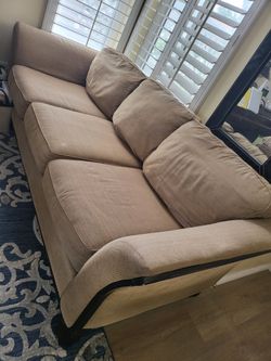 Comfy Couch Perfect For Game Room Or Man Cave
