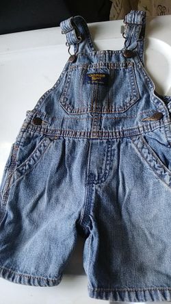 Oshkosh overalls size 12 months