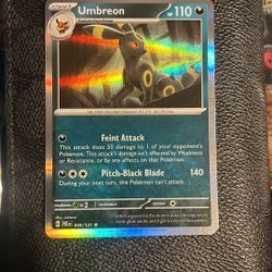 Pokemon Card: Umbreon Holo