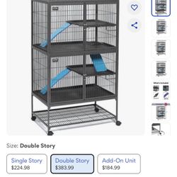 MidWest Ferret Nation Deluxe Double Story Cage – Excellent Condition