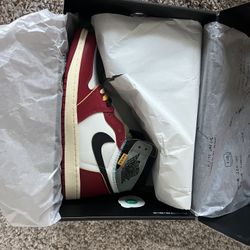 Jordan 1 High Union Chicago Shadow  10.5