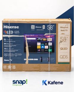 58”HISENSE QLED 4K SMART TV