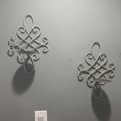 Wall Decor candle Holders