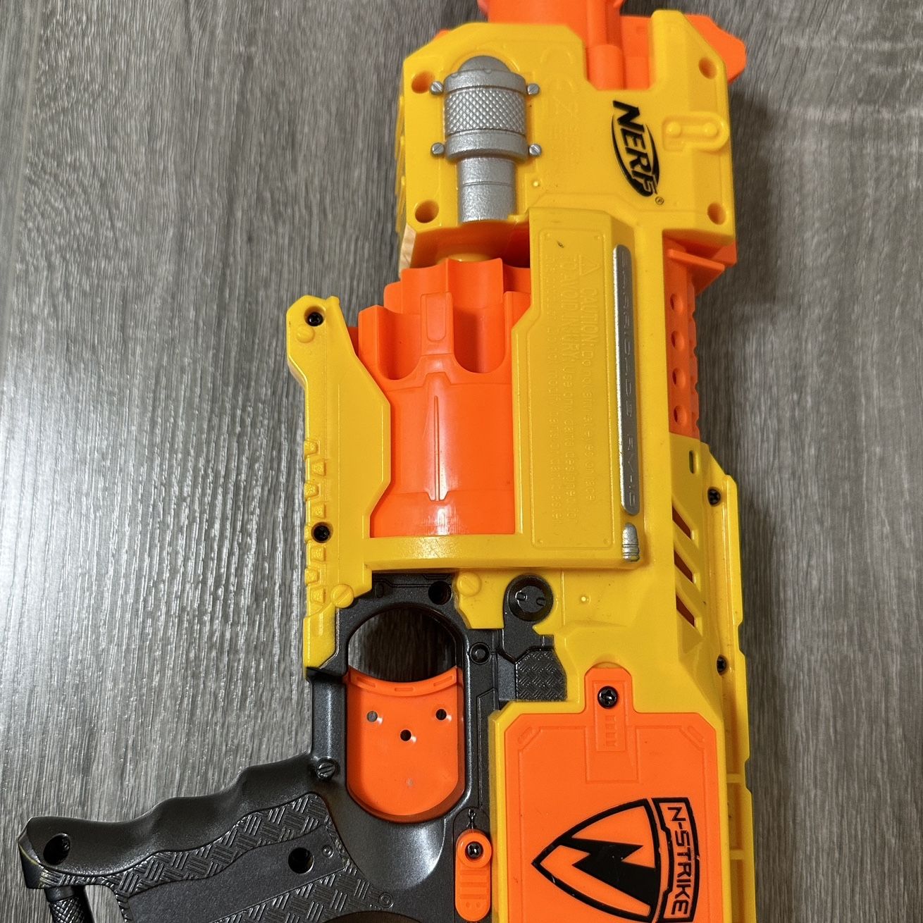 Fully Functional NERF N-Strike Barricade RV-10 Battery Powered Nerf Gun