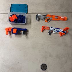 Nerf Guns And Darts