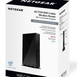 Netgear C6300 AC1750 Wifi Router Modem