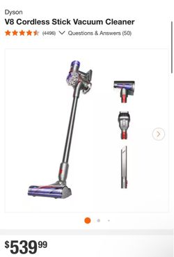 Dyson V8 cordless vacuum