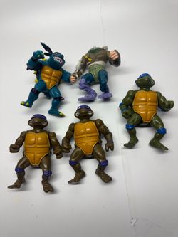 Vintage ninja turtle toys 1988