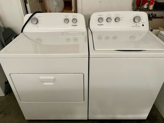 Whirlpool Washer and Dryer Set