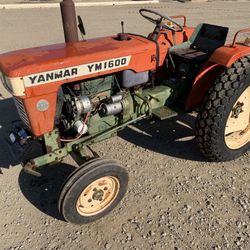 Yanmar 1600 Tractor With Implements