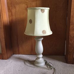 New Lamp With Light Green Shade