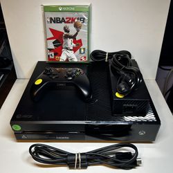 Microsoft Xbox One Black Console 1540 500GB, TESTED & WORKING! NBA 2K18