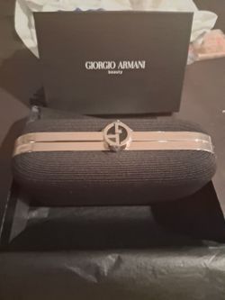Georgio armani hard shell purse