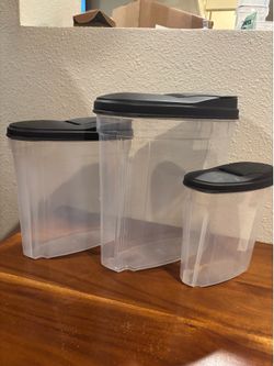Cereal storage containers