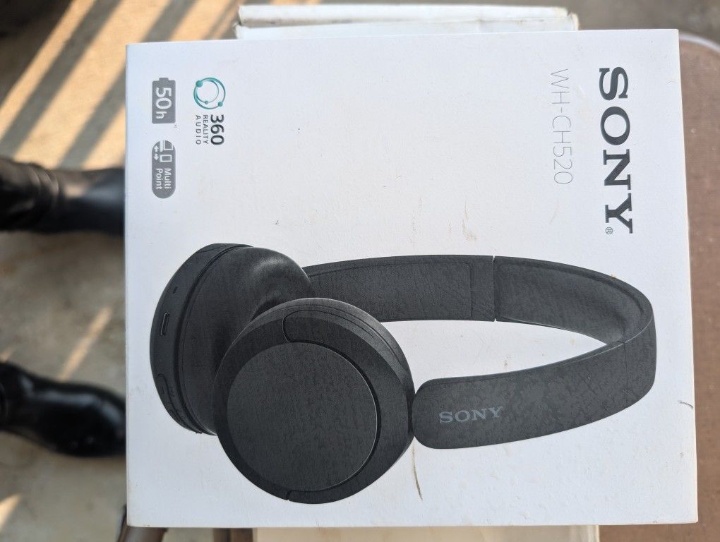 SONY WH-CH520 WIRELESS HEADPHONES 360 REALITY AUDIO
