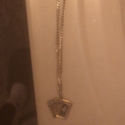 10k Gold Diamond Cuts Chain