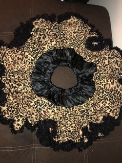 Cheetah tutu skirt 8 yr old