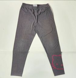 Sanrio girl's gray leggings size: M