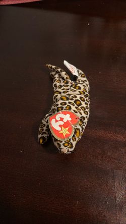 Ty Beanie Baby Leopard Plush with Tags