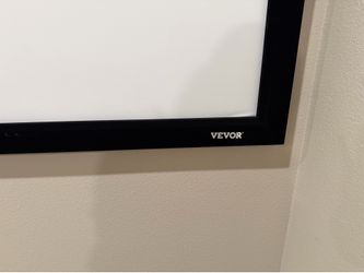 VEVOR 130" Aluminum Fixed Frame Projector Screen
