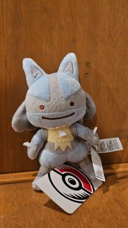 Ditto As Lucario Plush - 8 ¼ In.