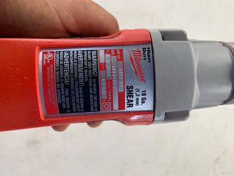 Milwaukee 6852-20 18 Gauge Heavy Duty Shear