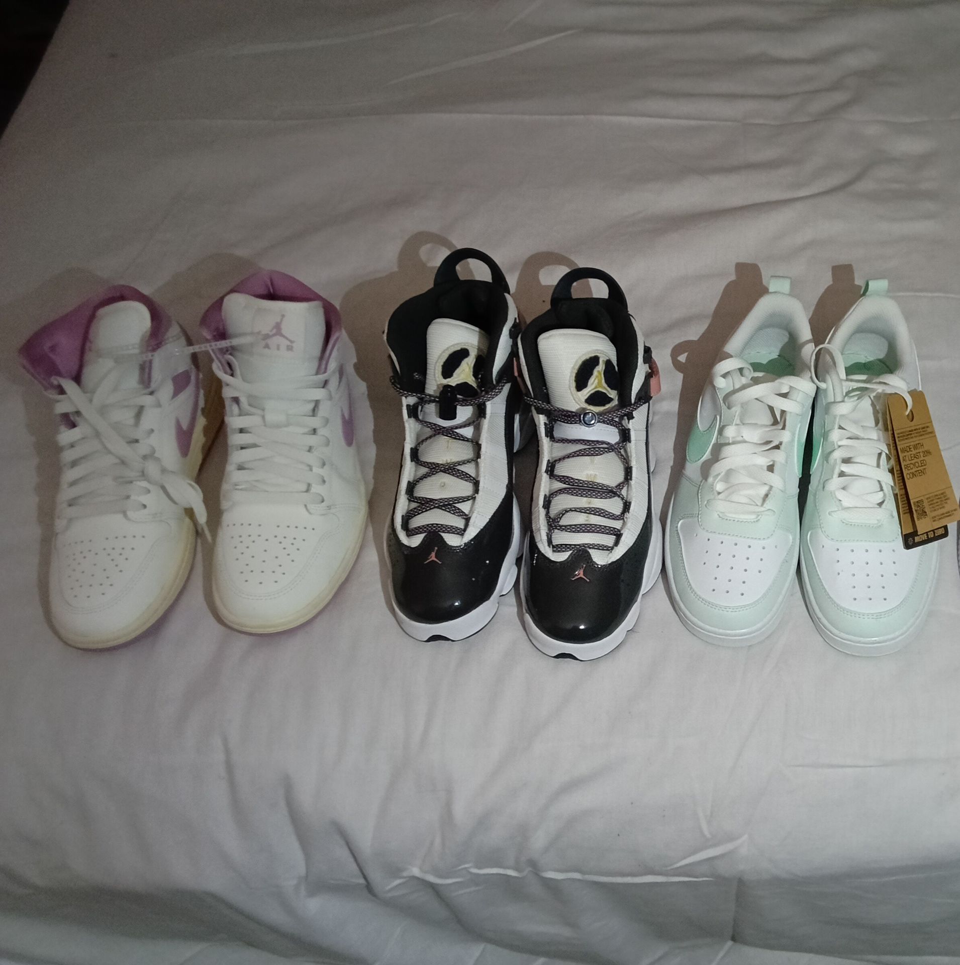 Brand New Strawberrys & Cream Jordan 1s, 6 Rings, & Nike Borough sneakers