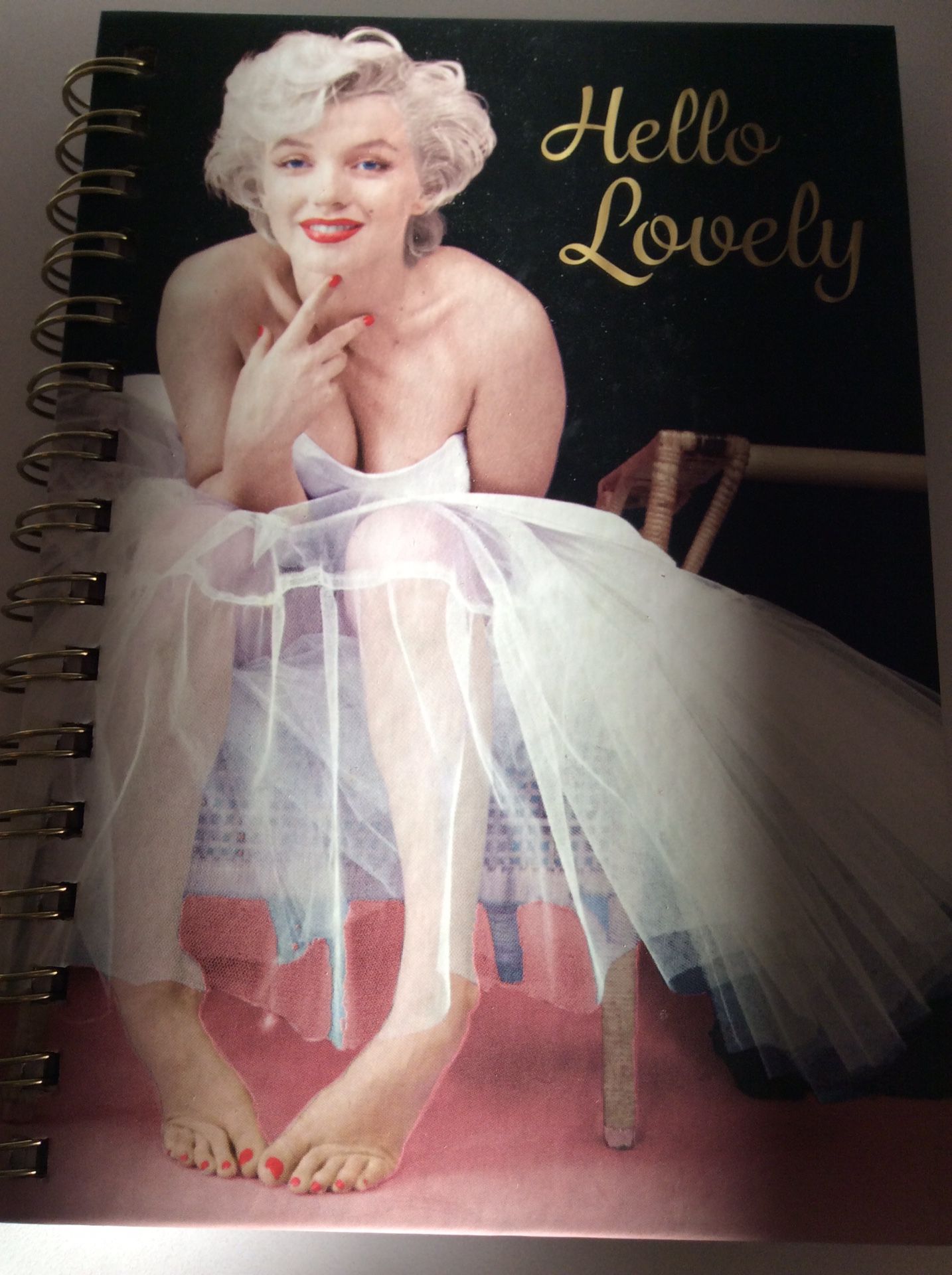 TWO MARILYN MONROE/ Notebooks/ Journals