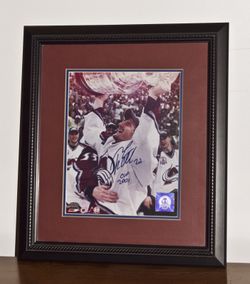 Milan Hejduk autographed photo